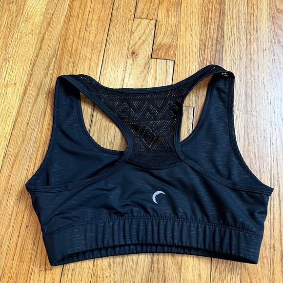 Zyia Sports Bra Womens Small Lace Black - Picture 2 of 7